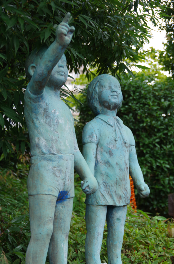 屋外彫刻『希望』＠東京都北区・赤羽台　６