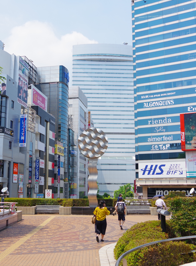 モニュメント『飛翔 ふれあいと参加 平和』@さいたま市大宮区・大宮駅西口
