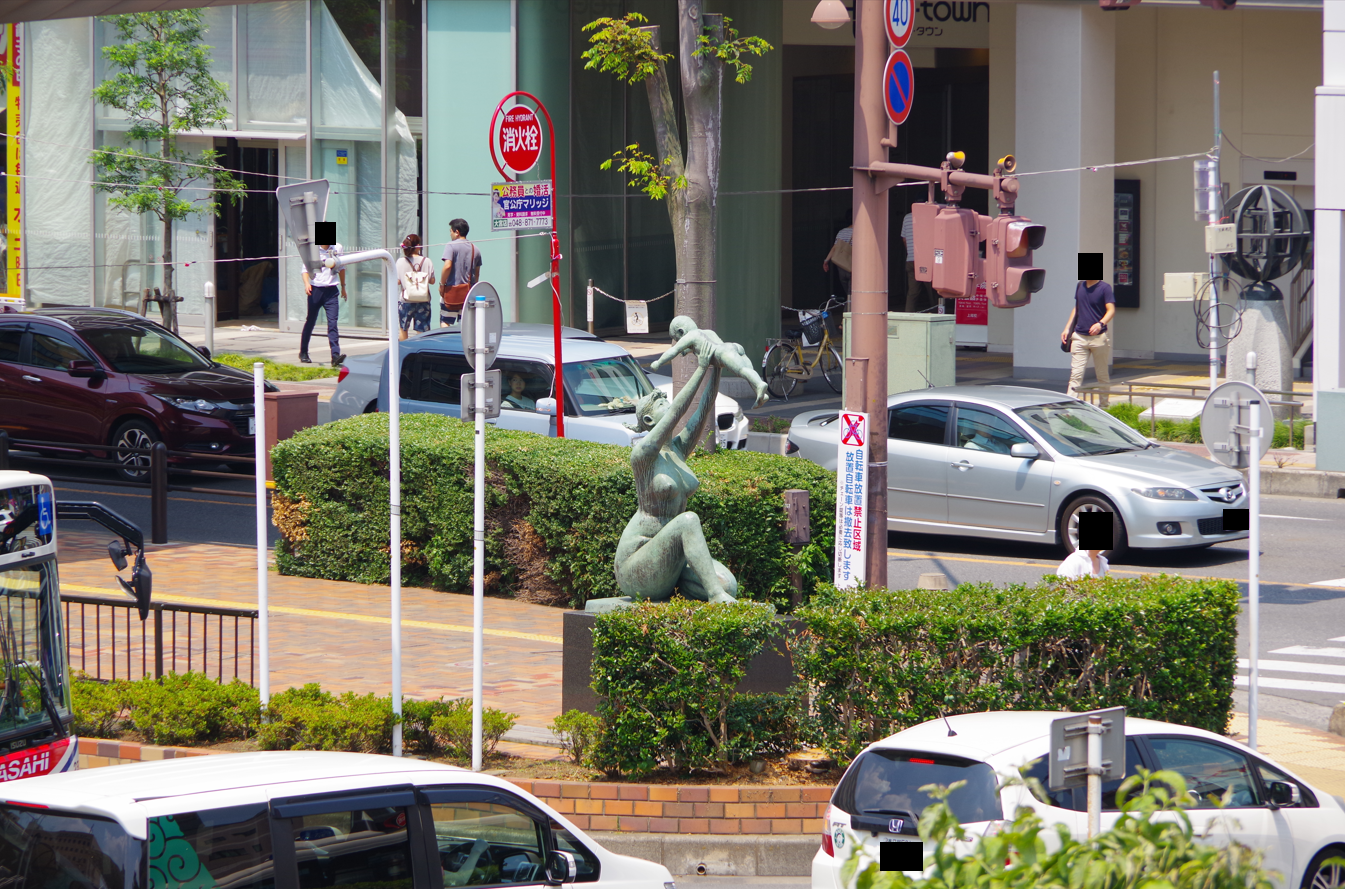 屋外彫刻『平和』@埼玉県上尾市・上尾駅東口 2