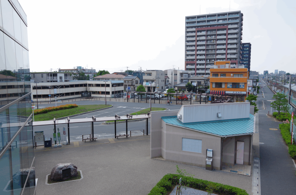 碑文『北上尾駅西口駅前広場竣功記念』@埼玉県上尾市・北上尾駅西口 2