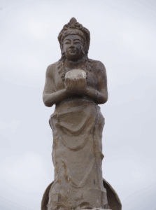 屋外彫刻『ほたて観音』＠青森県横浜町　２