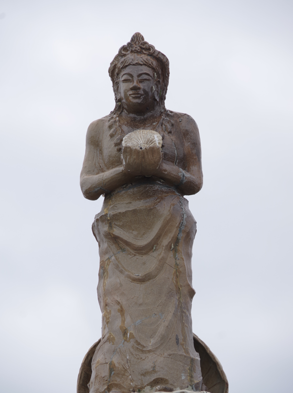 屋外彫刻『ほたて観音』＠青森県横浜町　２