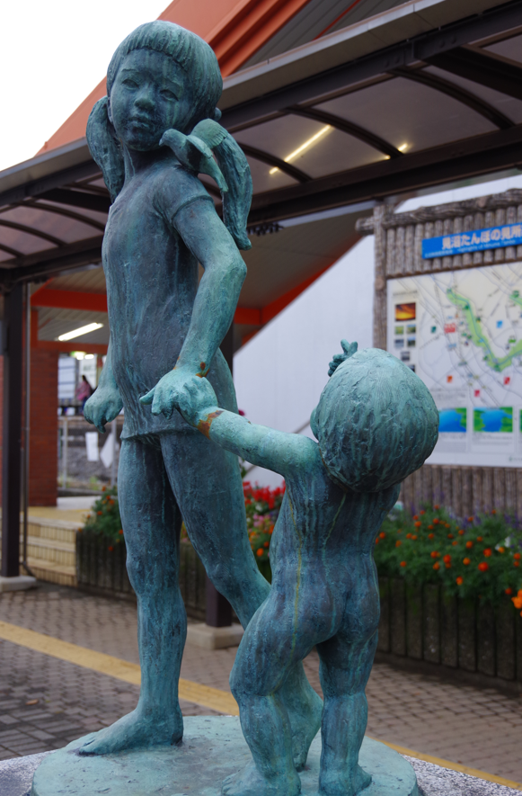 屋外彫刻『やすらぎ』＠さいたま市北区・土呂駅東口　３