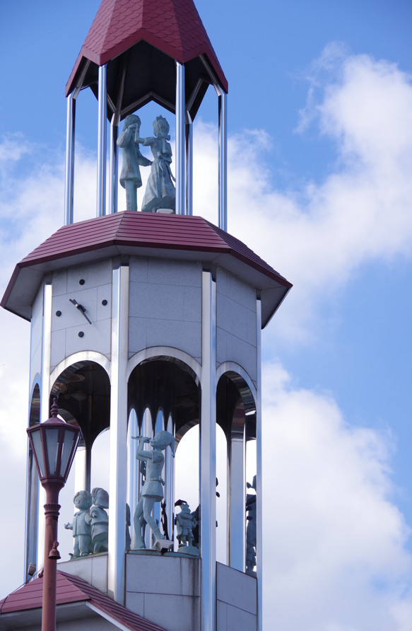 からくり時計『グリムの里いしばし』＠栃木県下野市・石橋駅西口　　　　 　２