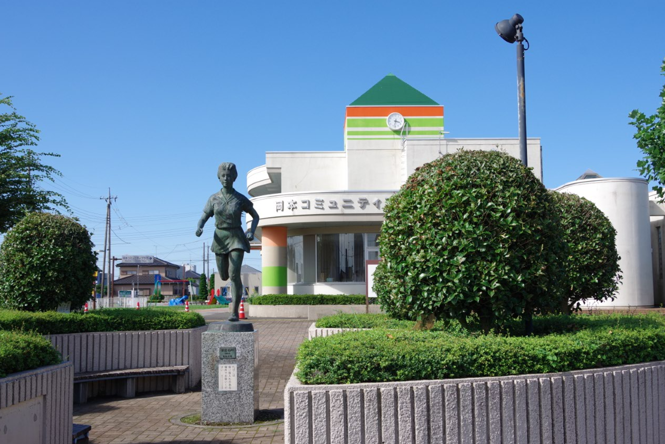 屋外彫刻『歓喜の時』＠栃木県宇都宮市・岡本駅東口　７